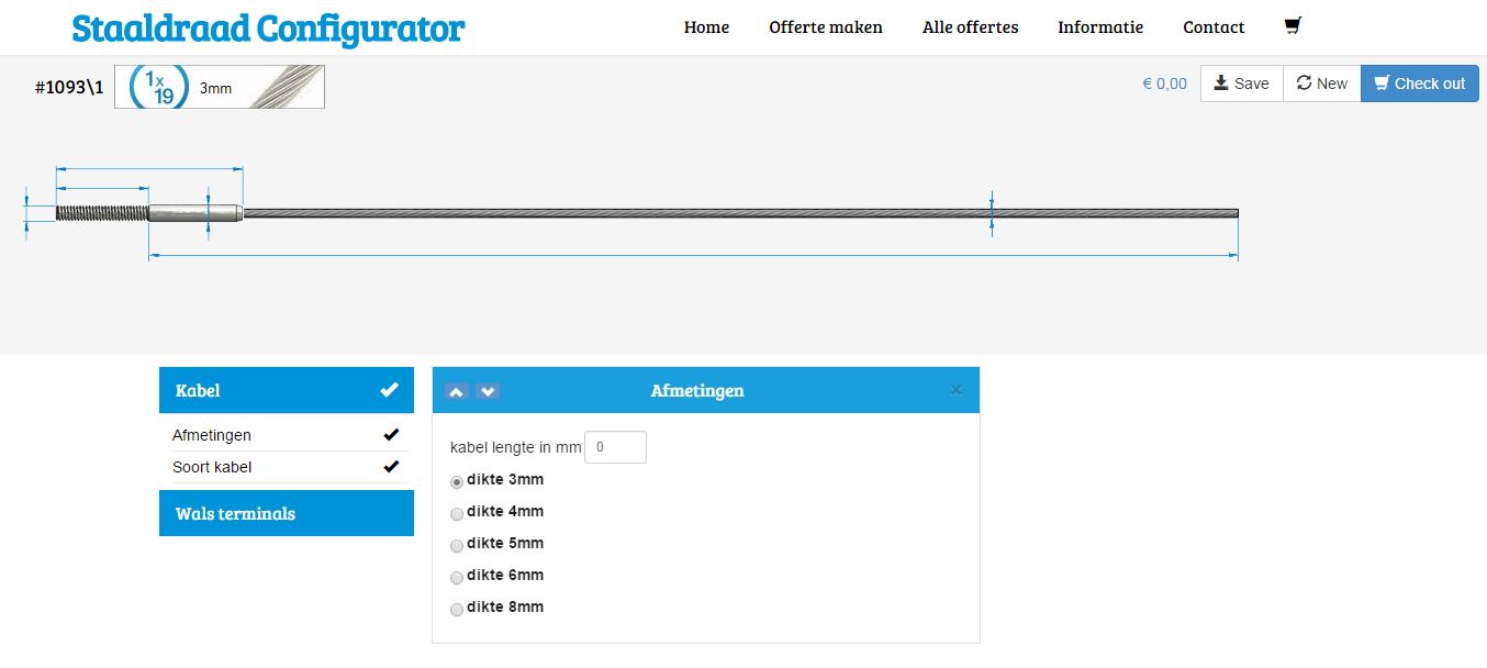 Eenvoudige configurator